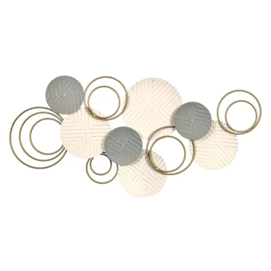 Layered Herringbone Plates Wall Plaque-Kirkland's Home Flash Sale