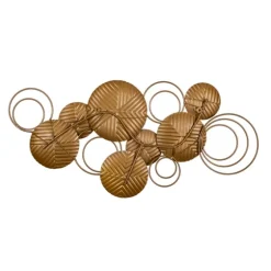 Layered Herringbone Plates Wall Plaque-Kirkland's Home Flash Sale