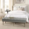 Layla Button Tufted Bench-Kirkland's Home Hot