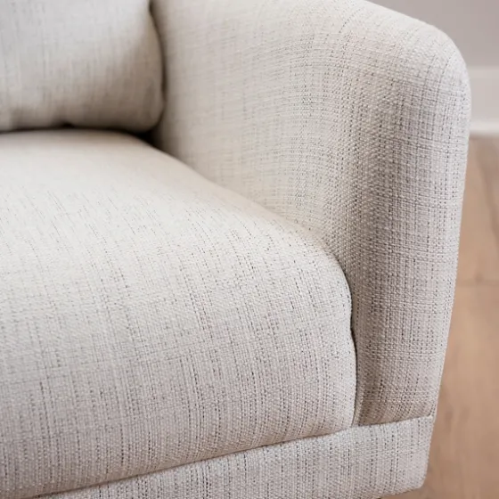 Layla Vanilla Speckle Armchair-Kirkland's Home Flash Sale