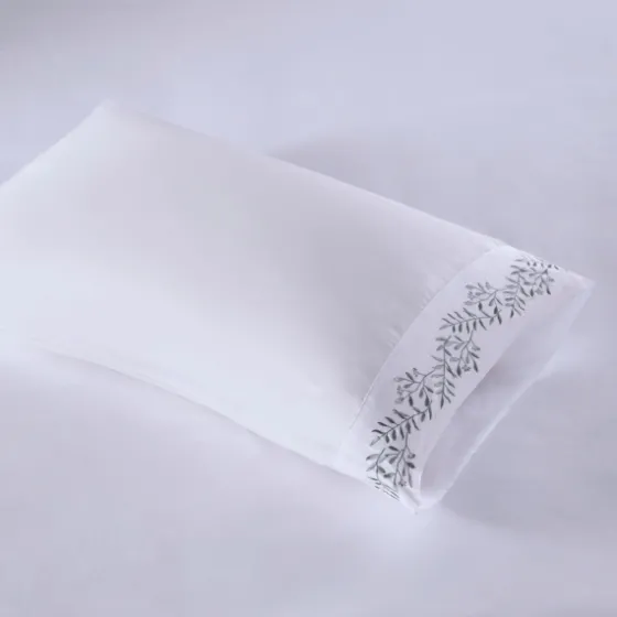 Leafy Vine Hem Microfiber 4-Pc. Queen Sheet Set-Kirkland's Home Flash Sale