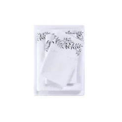 Leafy Vine Hem Microfiber 4-Pc. Full Sheet Set-Kirkland's Home Cheap