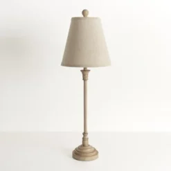 Leah Cream Candlestick Buffet Lamp-Kirkland's Home Shop