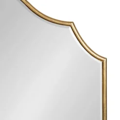 Leanna Gold Arched Frame Mirror-Kirkland's Home Fashion