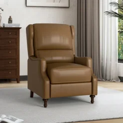 Leather Nailhead Trim Classic Recliner-Kirkland's Home Online