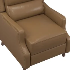 Leather Nailhead Trim Classic Recliner-Kirkland's Home Online