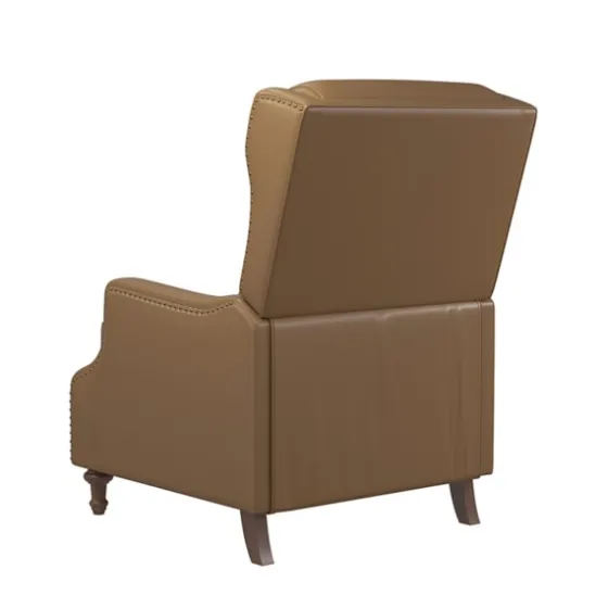 Leather Nailhead Trim Classic Recliner-Kirkland's Home Online