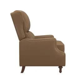 Leather Nailhead Trim Classic Recliner-Kirkland's Home Online