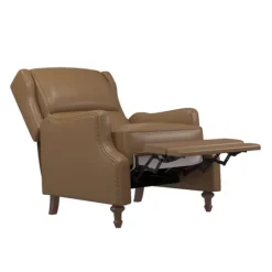 Leather Nailhead Trim Classic Recliner-Kirkland's Home Online