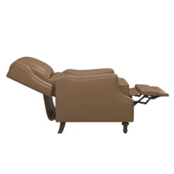 Leather Nailhead Trim Classic Recliner-Kirkland's Home Online