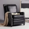 Leather Nailhead Trim Recliner-Kirkland's Home Hot