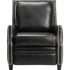 Leather Nailhead Trim Recliner-Kirkland's Home Hot