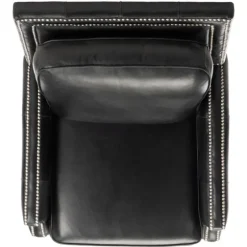 Leather Nailhead Trim Recliner-Kirkland's Home Hot