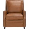 Leather Nailhead Trim Recliner-Kirkland's Home Hot