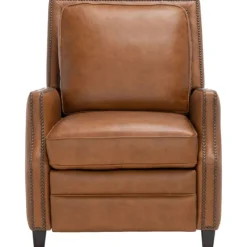 Leather Nailhead Trim Recliner-Kirkland's Home Hot