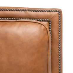Leather Nailhead Trim Recliner-Kirkland's Home Hot