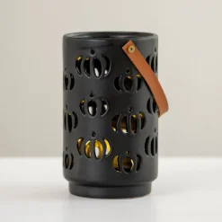 Led Pumpkin Cut-Outs Lantern, 7.8 In.-Kirkland's Home Outlet