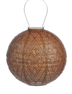 Led Round Copper Outdoor Hanging Lantern-Kirkland's Home Sale
