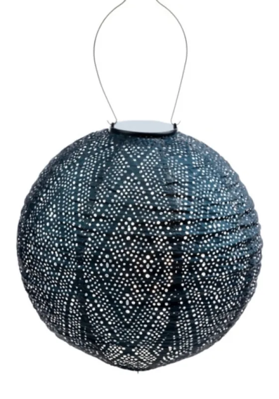 Led Round Dark Outdoor Hanging Lantern-Kirkland's Home Discount
