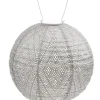 Led Round Light Taupe Outdoor Hanging Lantern-Kirkland's Home Best