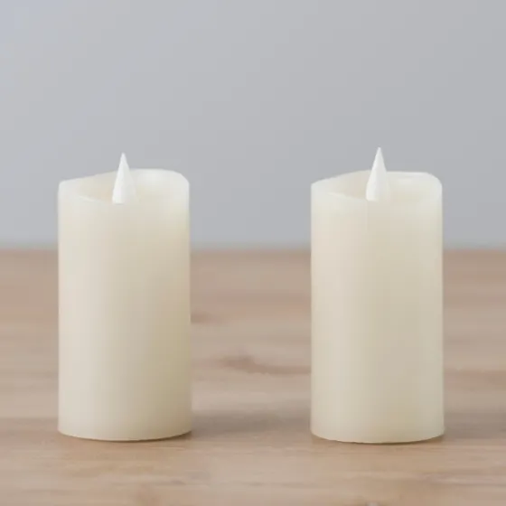 Led Soft Flame Votive Candle, Set Of 2-Kirkland's Home Cheap