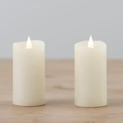 Led Soft Flame Votive Candle, Set Of 2-Kirkland's Home Cheap