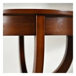 Leila Round Cherry Accent Table-Kirkland's Home Store