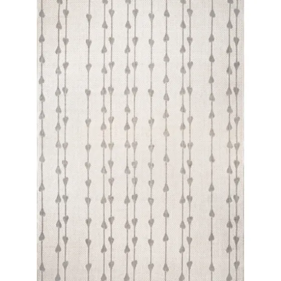 Lela Gray Raindrop Cascade Outdoor Rug, 5X8-Kirkland's Home Outlet
