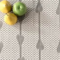 Lela Gray Raindrop Cascade Outdoor Rug, 5X8-Kirkland's Home Outlet
