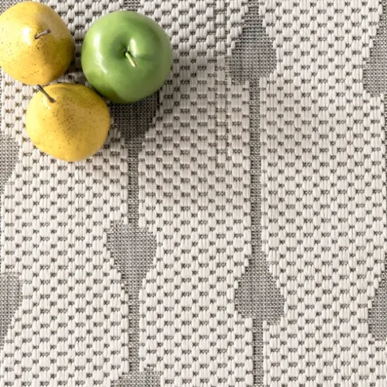 Lela Gray Raindrop Cascade Outdoor Rug, 5X8-Kirkland's Home Outlet