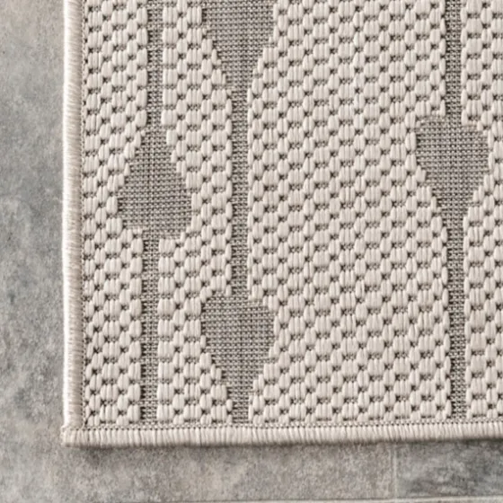 Lela Gray Raindrop Cascade Outdoor Rug, 5X8-Kirkland's Home Outlet