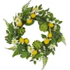 Lemon And Artichoke Daisy Wreath-Kirkland's Home Clearance