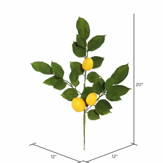 Lemon Leaf Spray Stems, Set Of 4-Kirkland's Home Cheap