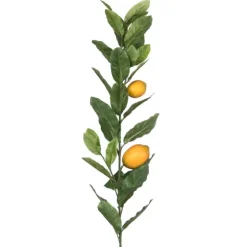 Lemon Tree Branch Stem Spray, 48 In.-Kirkland's Home Store