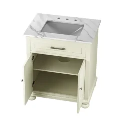 Leonhard Marble Sink Vanity-Kirkland's Home Store