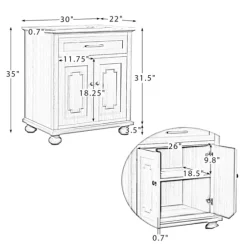 Leonhard Marble Sink Vanity-Kirkland's Home Store