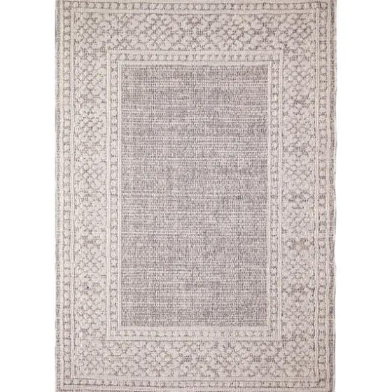 Leopard Border Outdoor Area Rug, 5X7-Kirkland's Home Cheap