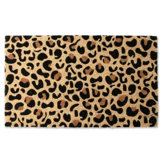 Leopard Print Coir Doormat-Kirkland's Home Sale