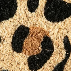 Leopard Print Coir Doormat-Kirkland's Home Sale