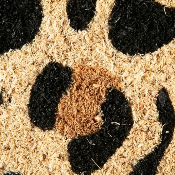 Leopard Print Coir Doormat-Kirkland's Home Sale