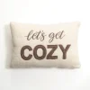 Let'S Get Cozy Teddy Fur Pillow-Kirkland's Home Hot