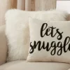Let'S Snuggle Embroidered Throw Pillow-Kirkland's Home Shop