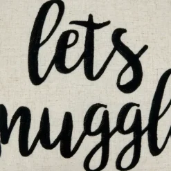 Let'S Snuggle Embroidered Throw Pillow-Kirkland's Home Shop
