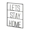 Let'S Stay Home Metal Wall Plaque-Kirkland's Home Best Sale