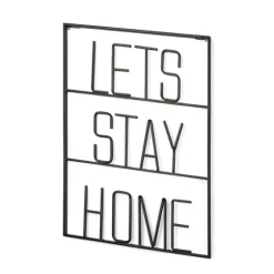 Let'S Stay Home Metal Wall Plaque-Kirkland's Home Best Sale