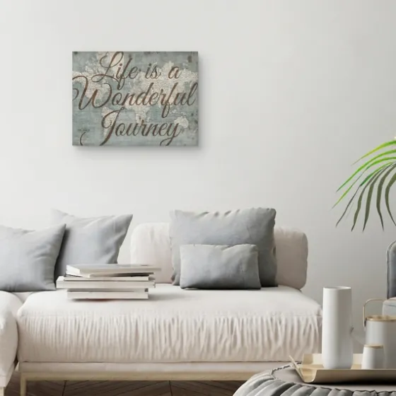 Life Is A Wonderful Journey Canvas Art Print-Kirkland's Home Sale