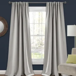 Light Blackout Curtain Panel Set, 95 In.-Kirkland's Home Best