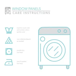 Light Blackout Curtain Panel Set, 95 In.-Kirkland's Home Best