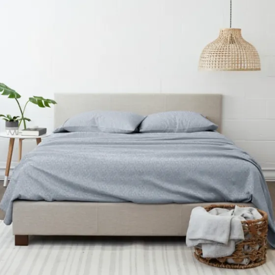 Light Chambray 4-Pc. Full Bed Sheet Set-Kirkland's Home Clearance