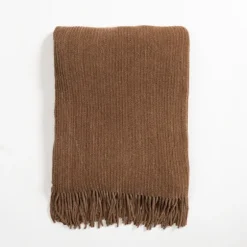 Light Chenille Ribbed Throw-Kirkland's Home Fashion